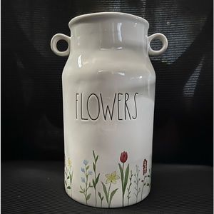 'FLOWERS' Vase | Rae Dunn